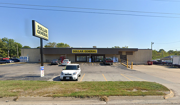 photo of 1 dollar general site.